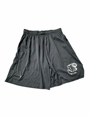 BSN Sports Performance Shorts Black Panther Logo Sz L